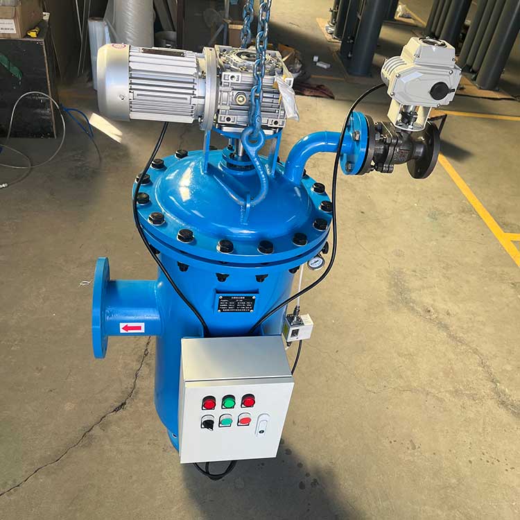 華豫生產(chǎn)供應(yīng)HY-ZT-150自清洗過濾器 進出口徑DN150