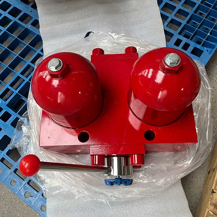 華豫供應(yīng)9E1051-00-01高壓管路雙筒油過濾器